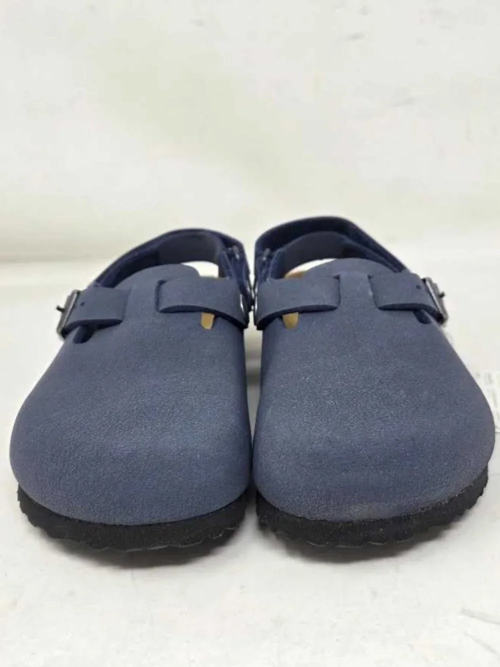 New Kids 31 (US 13) Birkenstock Tokio AS Clogs in Navy narrow fit shoes